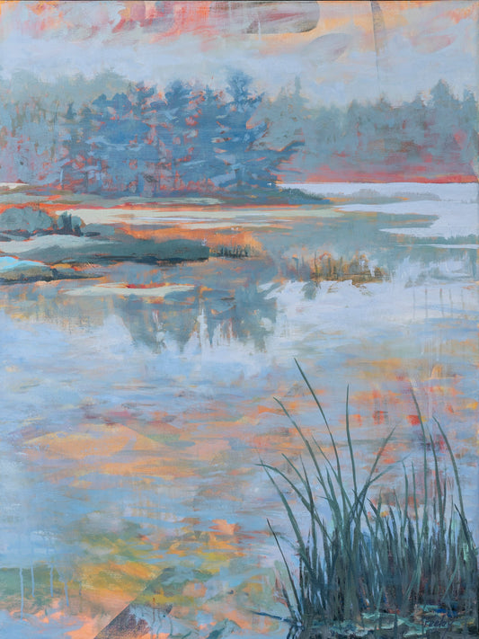 Misty, Available  30" x 40", Acrylic on Canvas, framed