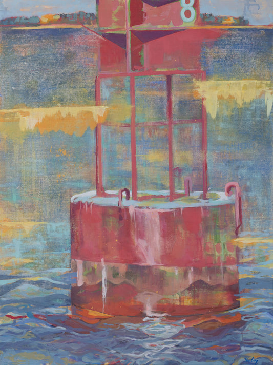 Leading Me Home,  30" x 40" Acrylic on Canvas